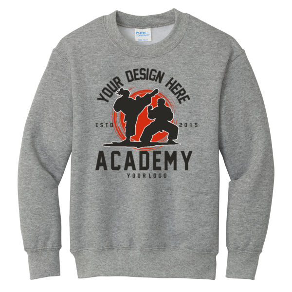 Port & Co. ® - Youth Core Fleece Crewneck Sweatshirt Thumbnail