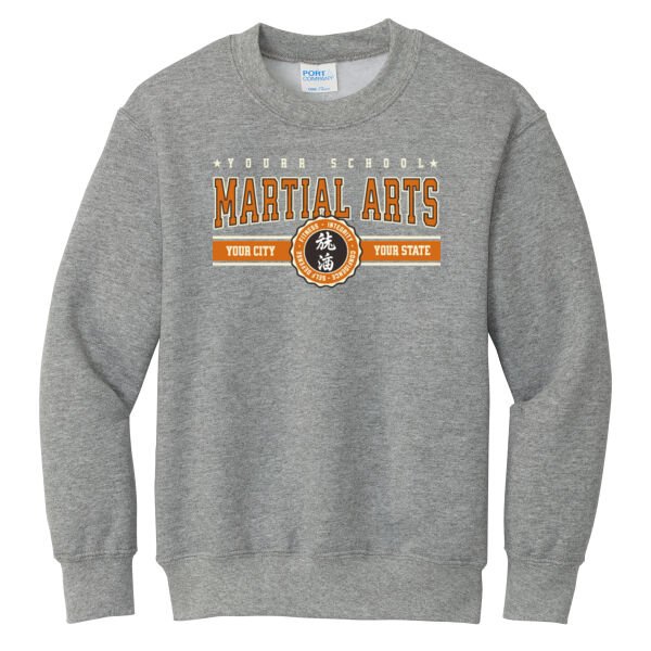 Port & Co. ® - Youth Core Fleece Crewneck Sweatshirt Thumbnail
